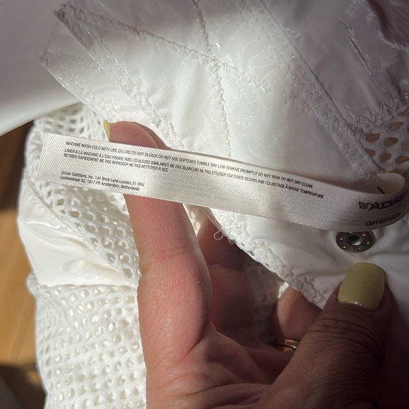 Free People Under The Sea Mesh Maxi Parka white small - Picture 12 of 12